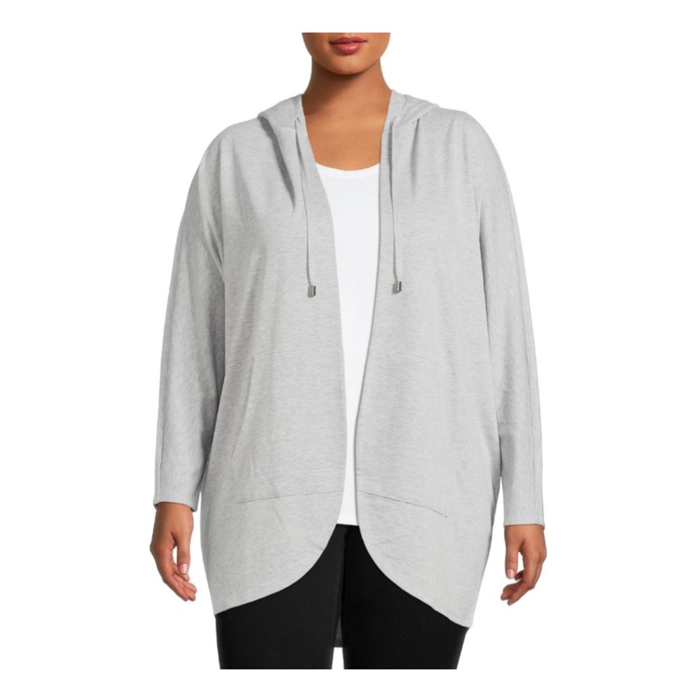 Hooded cardigan
